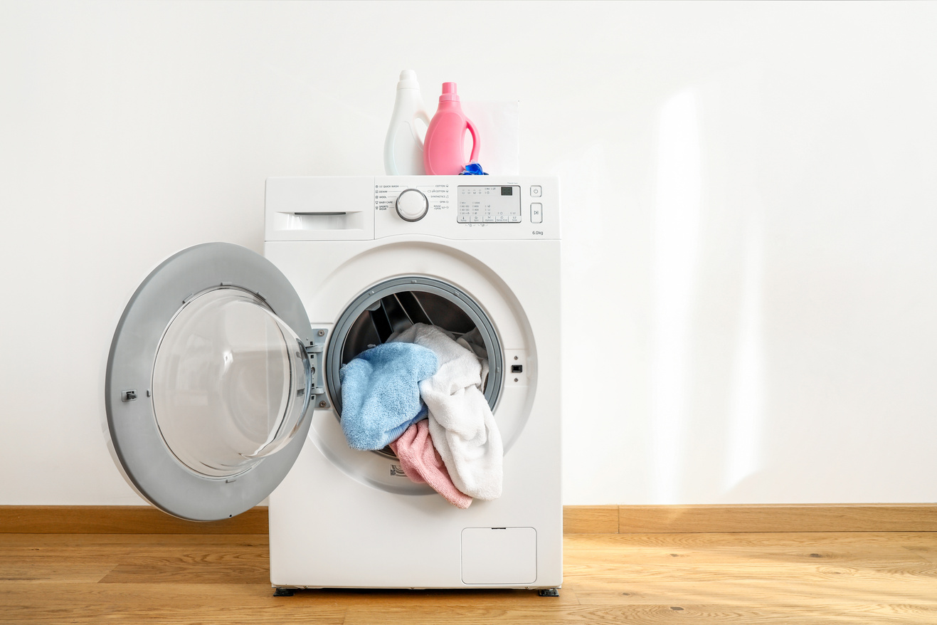 Washing with washing machine